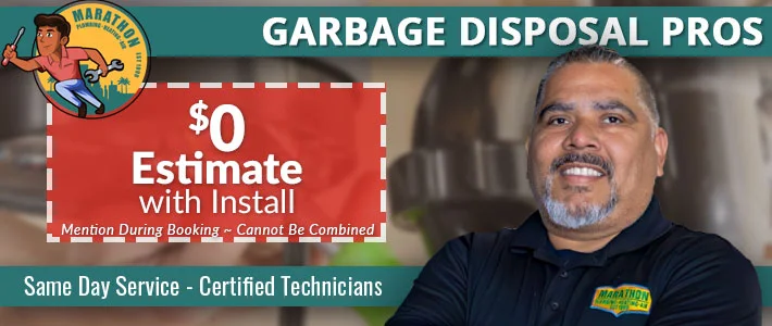 alhambra garbage disposal Marathon Plumbing, Heating & Air